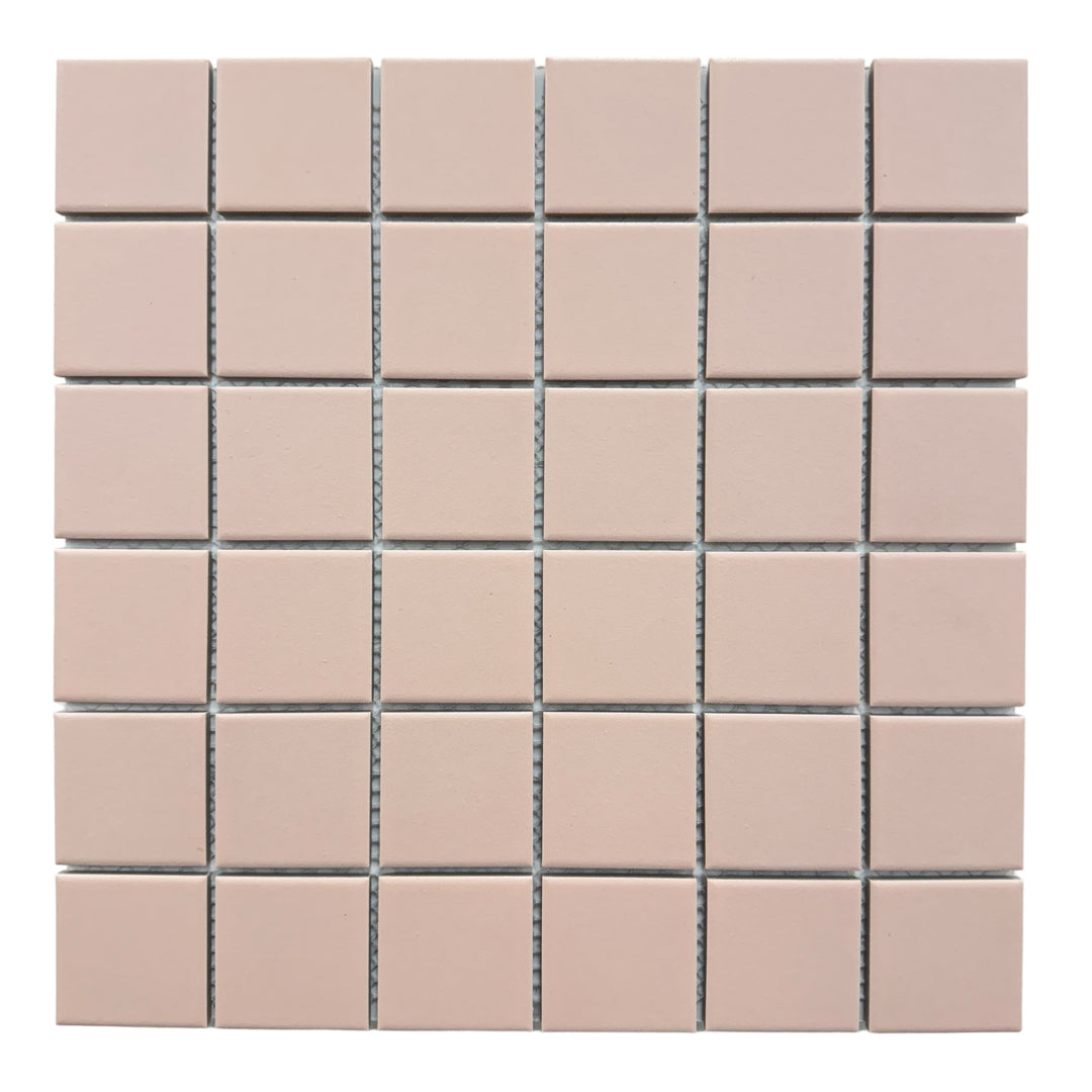 PINK SQUARE 48 CHIP SIZE 48X48MM SHEET SIZE 306X306 MM - PINK SQUARE 48