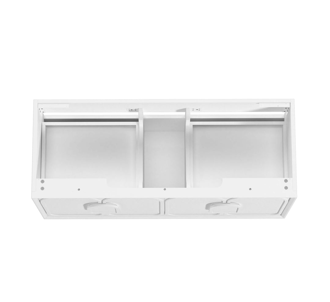 Laguna 1200mm Satin White Wall Hung Cabinet Only