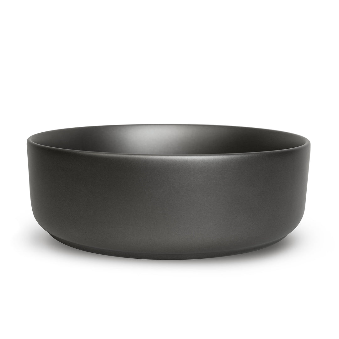 Radius Round 360x360x115 Gun Metal Basin