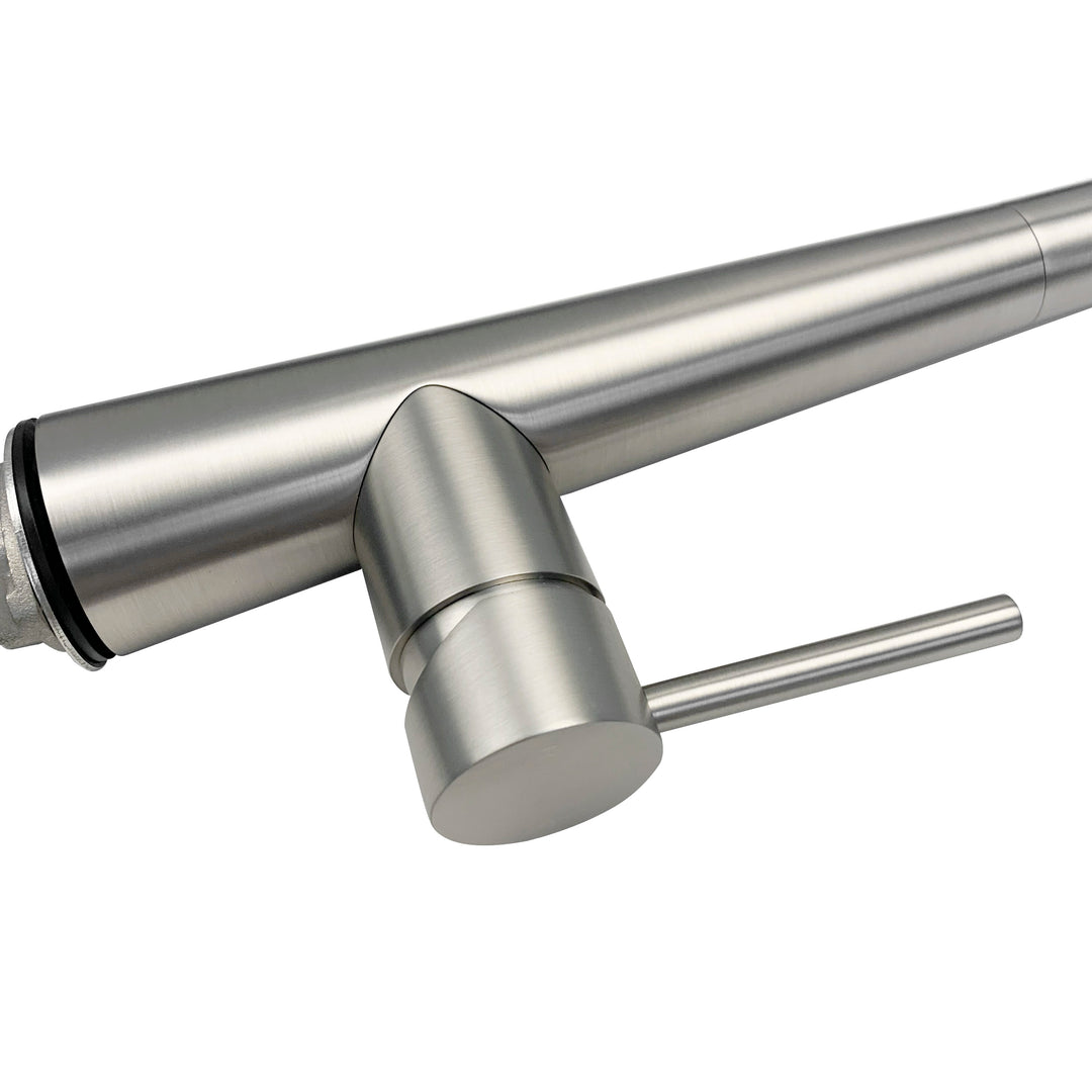 Pull Out Kitchen Mixer 420 Brushed Nickel