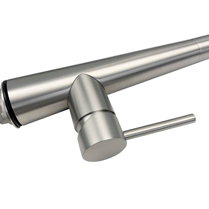 Pull Out Kitchen Mixer 420 Brushed Nickel