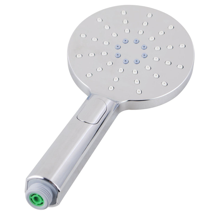 Round Chrome ABS 3 Function Handheld Shower Only