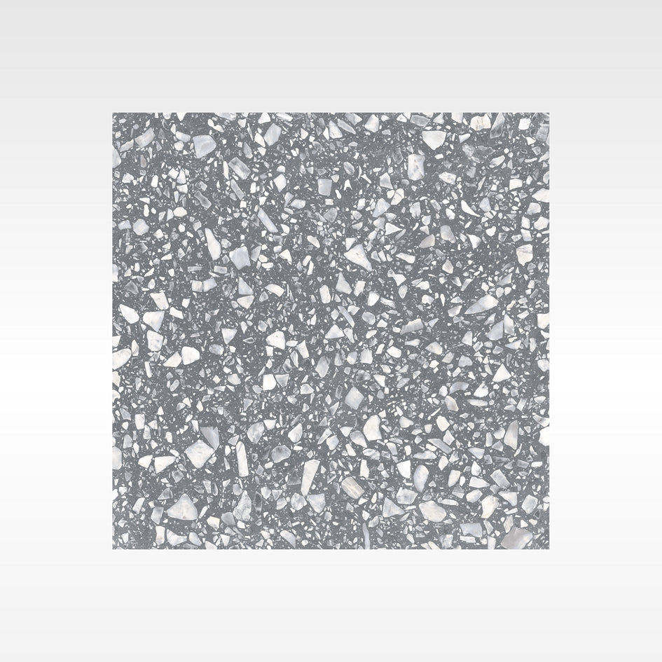 Terrazzo Grey 600x600 Matt