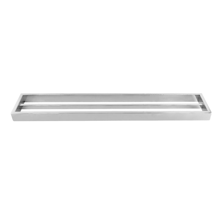 IVANO Series Chrome Double Towel Rail 600mm