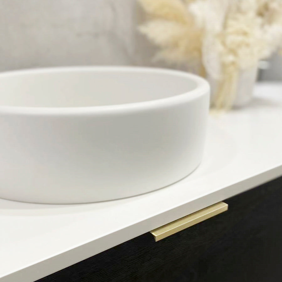 Bondi 120mm Brushed Gold Handle For 600mm Cabinet