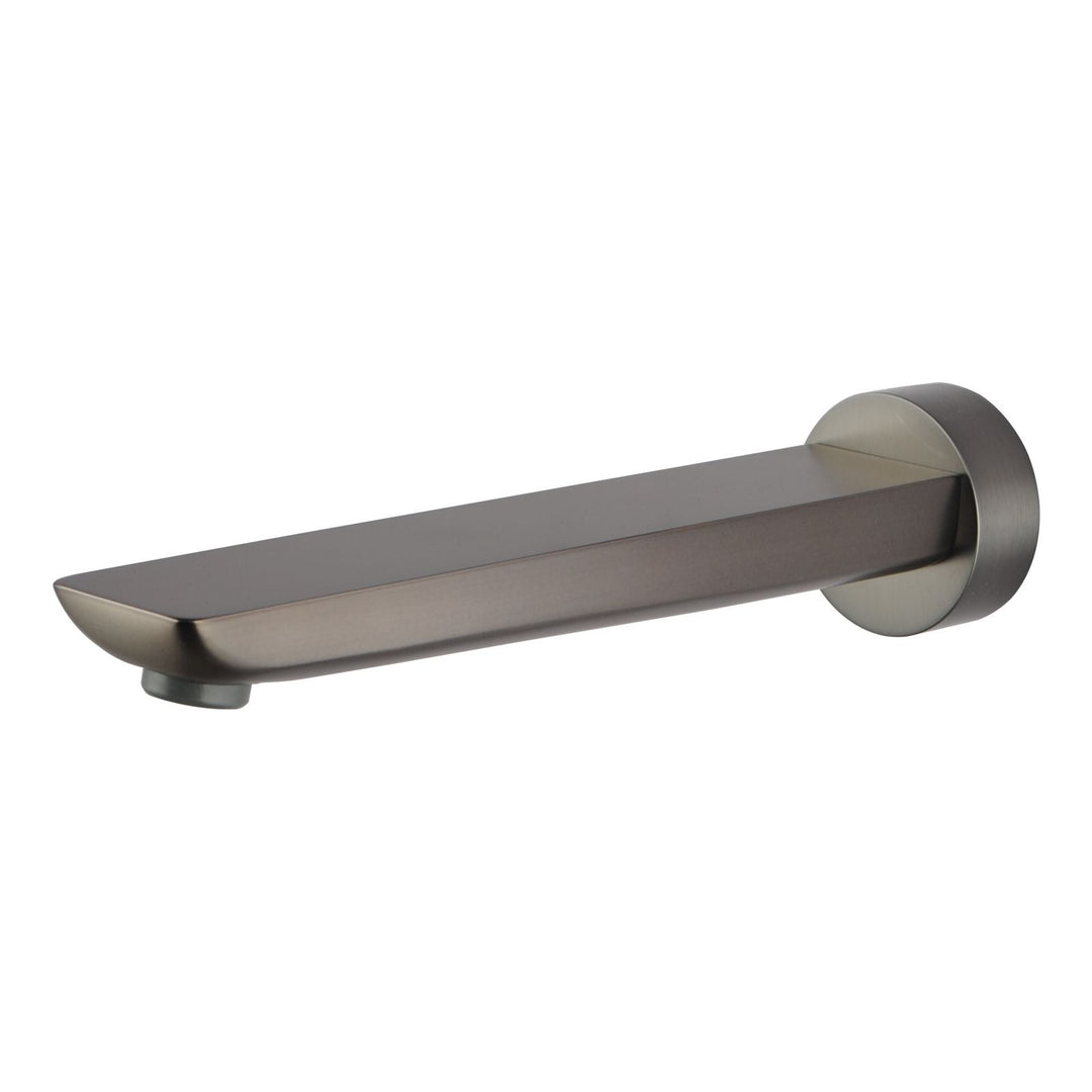 RUSHY Brushed Gun Metal Grey Bathtub/Basin Wall Spout