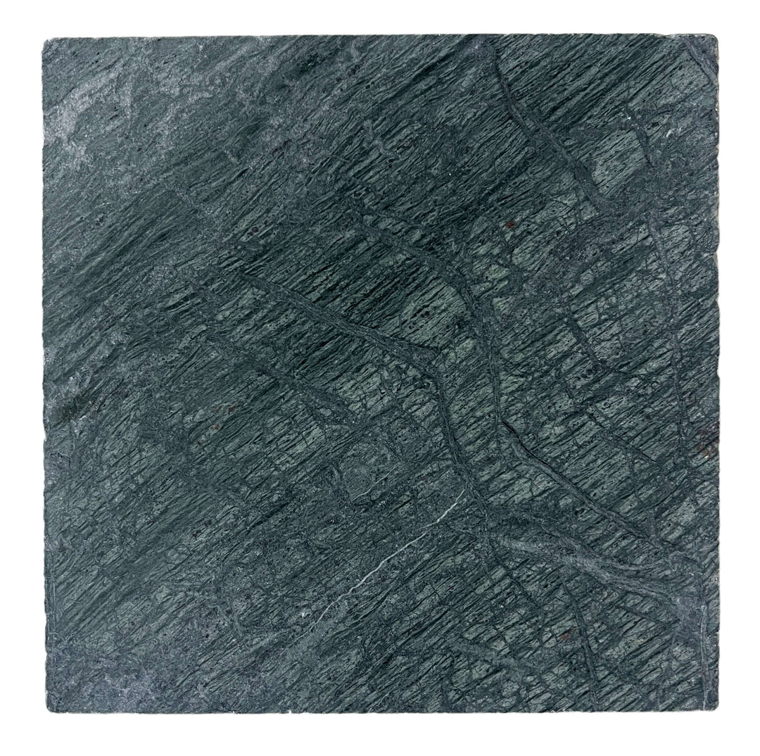 VERDE SQUARE TUMBLED 305 TILE SIZE 305X305X10MM - VERDE TUMBLED 305 -03