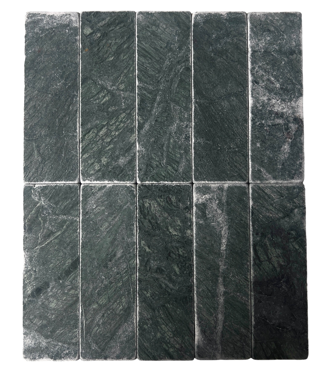 VERDE SUBWAY TUMBLED 200X65X10MM - VERDE SUBWAY TUMBLED 200X65 -03