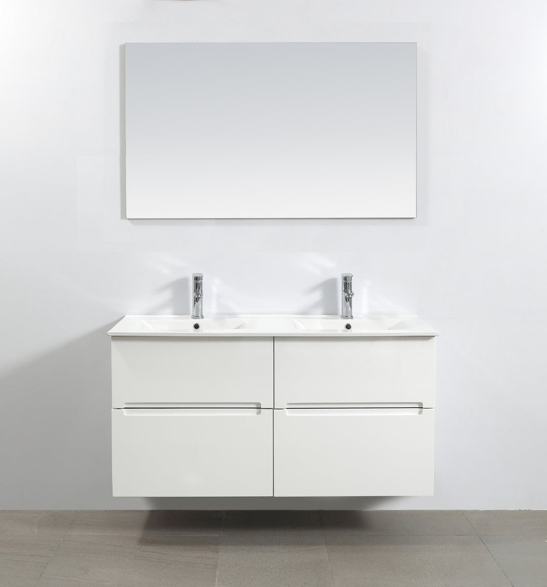 White Vanity BELLA 1500 Wall Hung