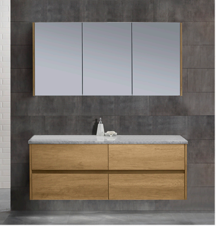 VT NUTRO 120 Single Bowl Wall Hung Vanity