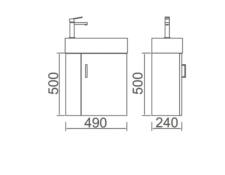 PICCOLO 50W (WALL HUNG)