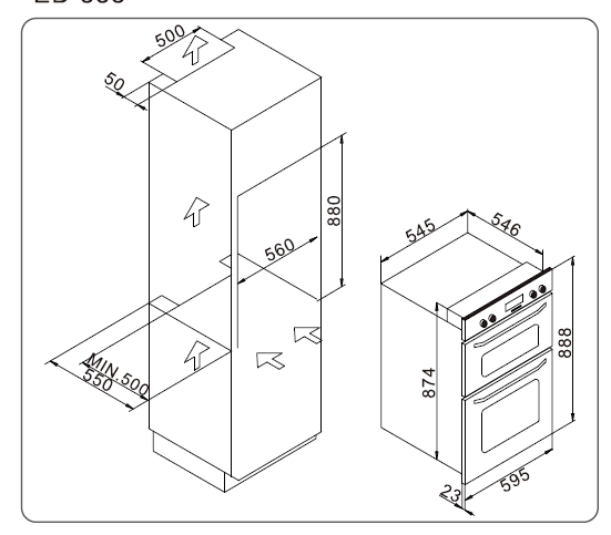 Double Electric Oven