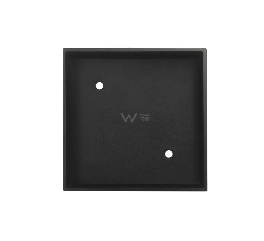 Smart 115 Matte Black Square Tiles Waste