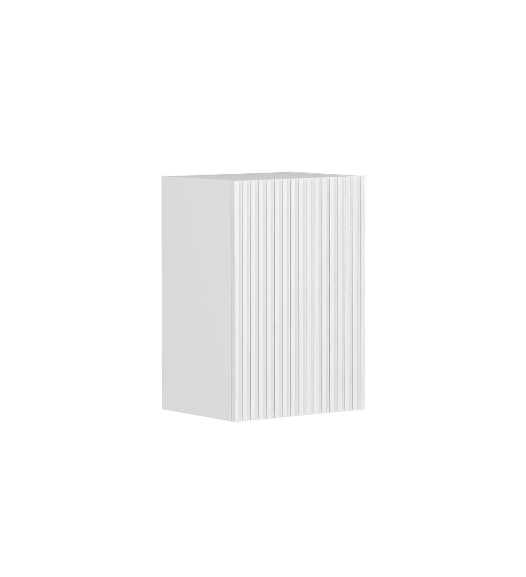 Noosa Laundry 415 Fluted White Wall Cabinet