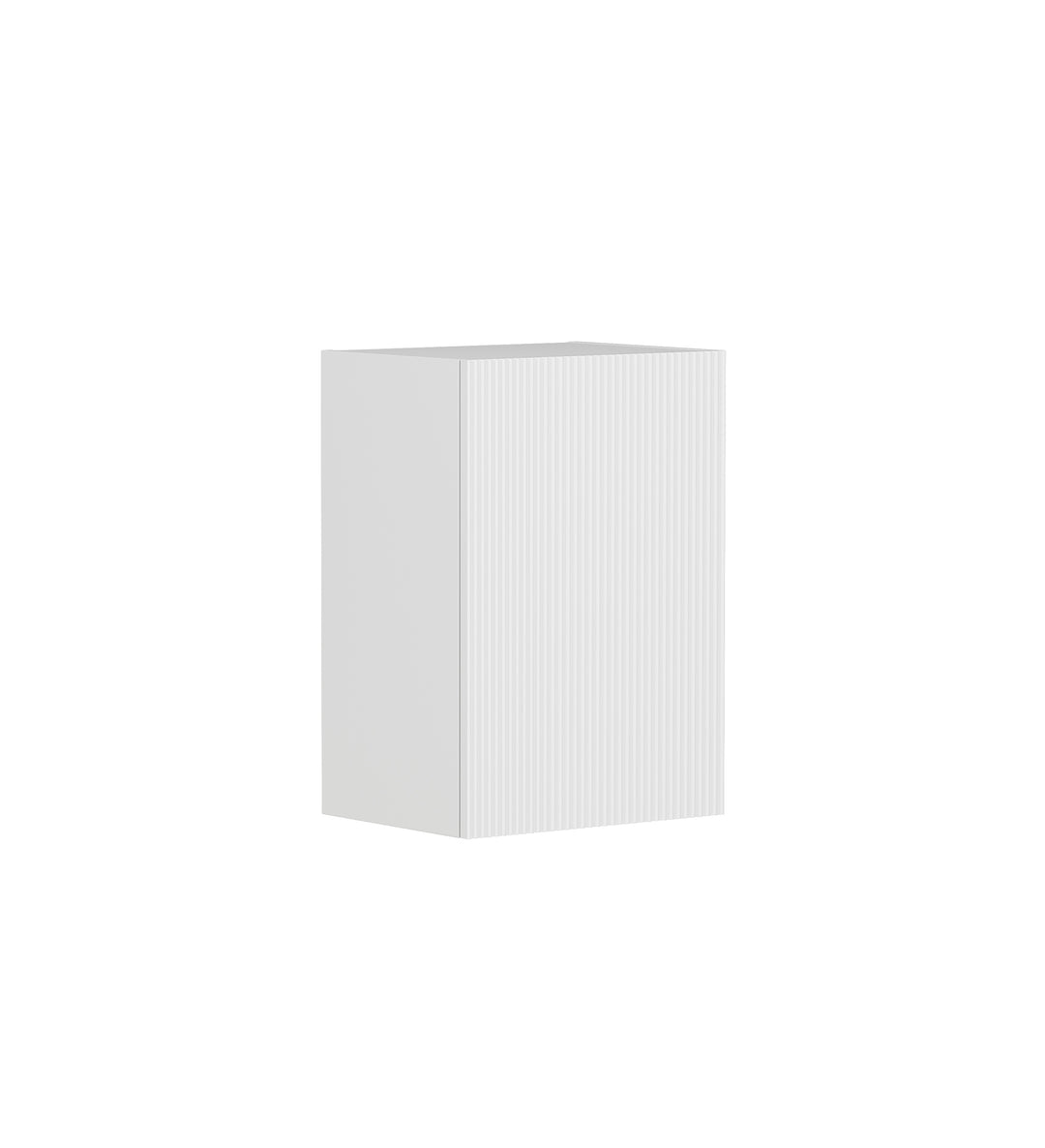 Bondi Laundry 415 Fluted White Wall Cabinet