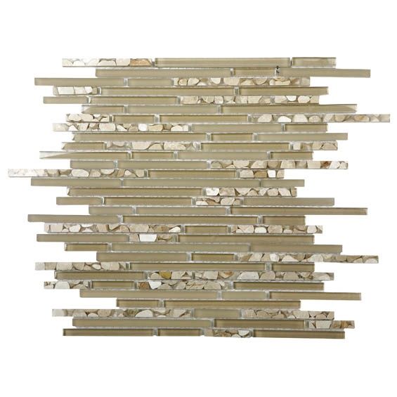 AQUASTONE BOTTICINO BULLETS MOSAIC 300x305x8MM - PT- EV- AS02-BUL