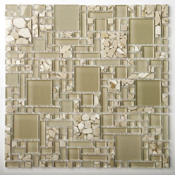 AQUASTONE BOTTICINO MAGIC GLOSS MOSAIC 300x300x8MM - PT- EV- AS02-MAGIC