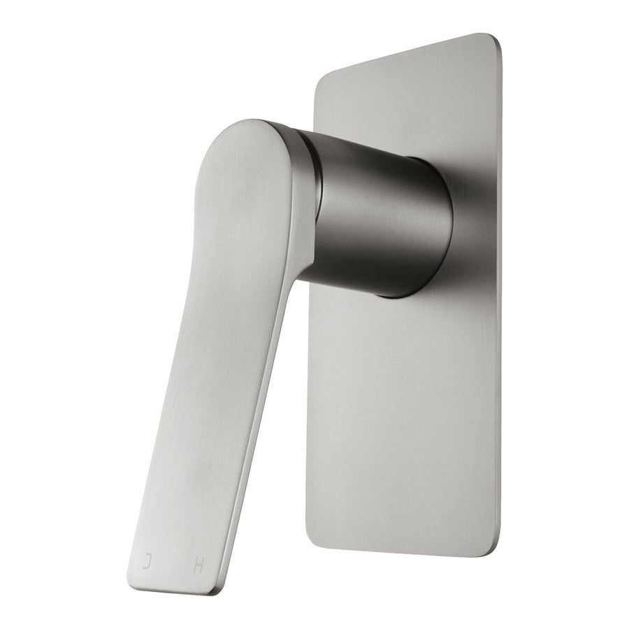 RUSHY Square Brushed Nickel Built-in Shower Mixer(Brass)