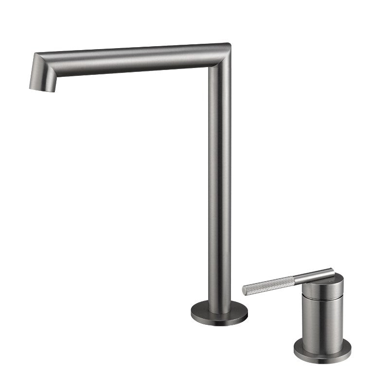 Caddence Brushed Nickel Basin Mixer