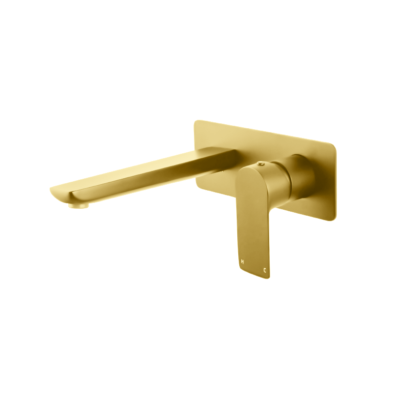 VOG Brushed yellow gold Bathtub/Basin Wall Mixer With Spout(color up)