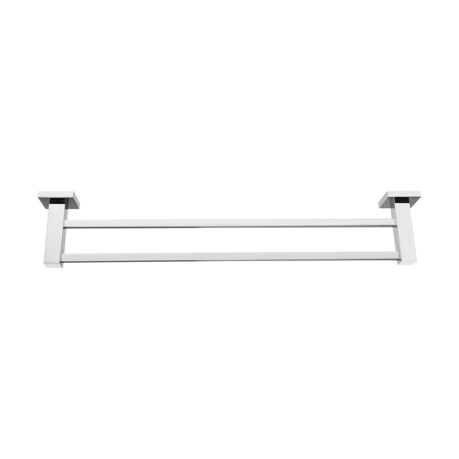 BLAZE Chrome Double Towel Rail 600mm