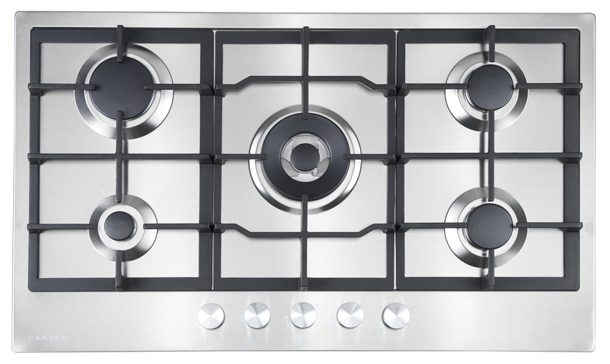 Carysil Built-In Stainless Steel Cooktop 90cm