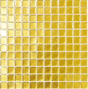 LASER GOLD GLOSS MOSAIC 25X25MM - PT- EV- EL201-25