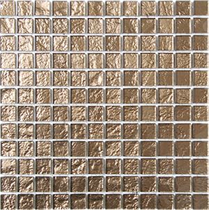 LASER SOLID BRONZE GLOSS MOSAIC 25X25MM - PT- EV- EL203-25