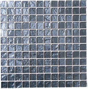 LASER MIDNIGHT GLOSS MOSAIC 25X25MM - PT- EV- EL204-25