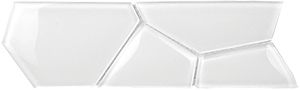 CRYSTAL SUPER WH GLOSS WATER CUBE BORDER 300X98MM - PT- EV- ES58-WATCU-BD