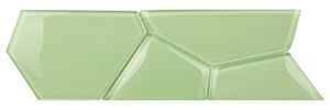 CRYSTAL WATER CUBE BORDER GLOSS MOSAIC 298X98MM - PT- EV- ES61-WATCU-BD