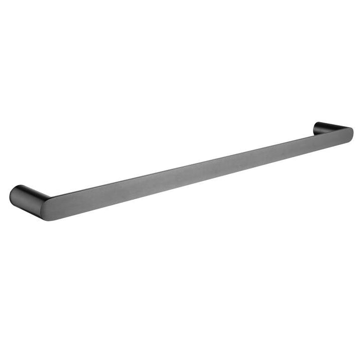 RUSHY Gun Metal Grey Single Towel Rail 800mm