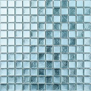 GEM MIRROR ANTIQUE GLASS MOSAIC 25X25MM -300X300MM - PT- EV- GN04-25-MA