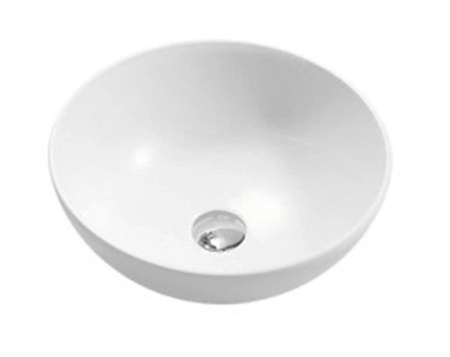 BONDI BASIN 400 ROUND GLOSS WHITE