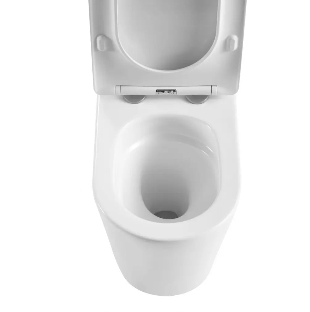 Zero Extra High Rimless WhirlPool Flushing Back to Wall Toilet Suite