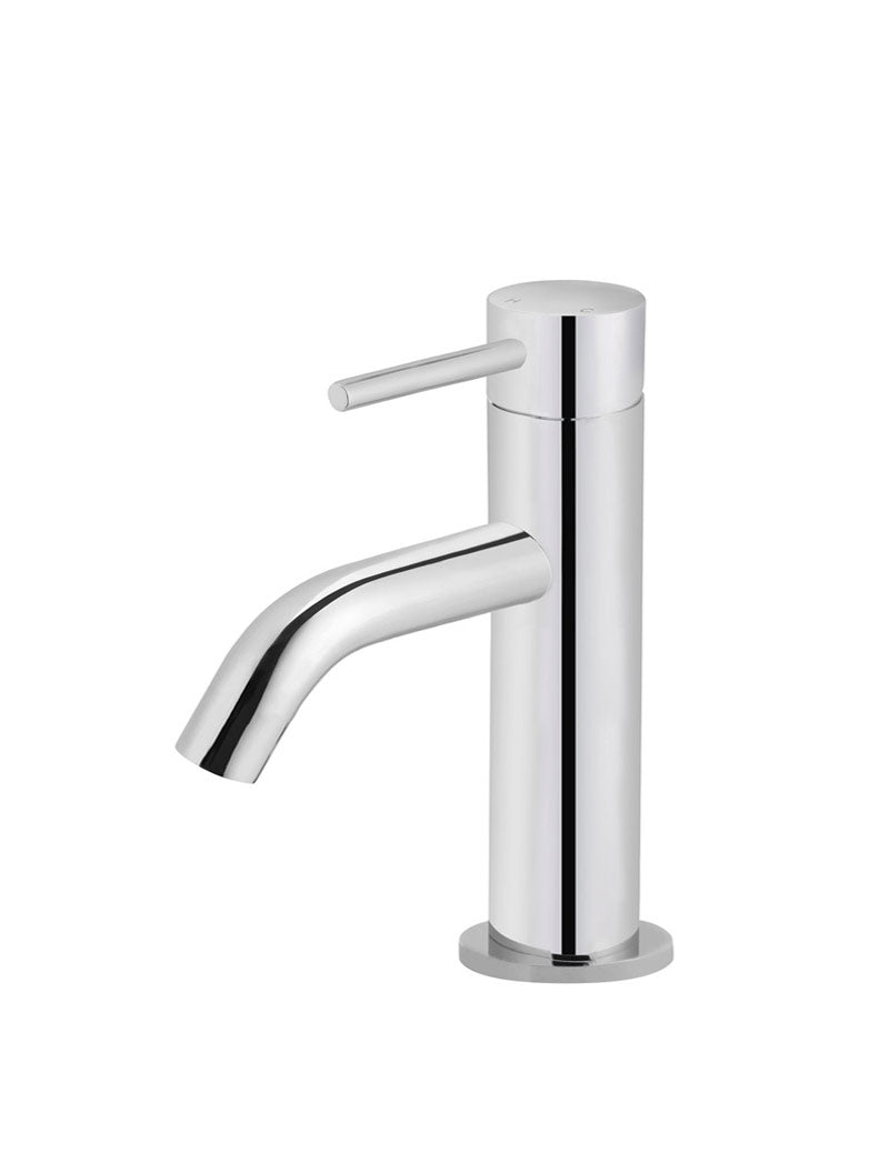 Piccola Basin Mixer Tap - Polished Chrome