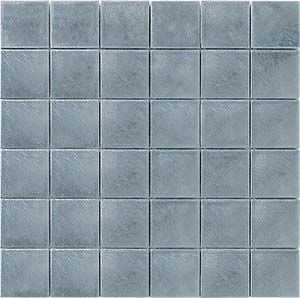 METAL BRUSHED NICKEL MOSAIC 50X50MM - PT- EV- ME-SM04-NICKEL