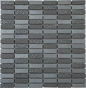 METALUXE NICKEL BLUETOOTH MOSAIC 15X50MM/300X300MM - PT- EV- ML-N-1550BT