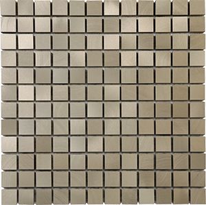 METALUXE PLATINUM FLASHING & VORTEX MOSAIC 25X25MM - PT- EV- ML-P-FV25