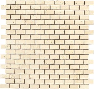 CALACATTA BRICK HONED MARBLE MOSAIC 32X15MM - PT- EV- MM-CAL-1532H