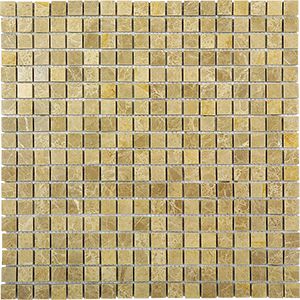 EMPERADOR LIGHT POLISHED MARBLE MOSAIC 15X15MM - PT- EV- MM-EMLI-15P