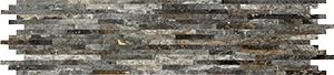 PYRAMID SILVER NATURAL SPLIT MOSAIC 600X150X8MM - PT- EV- MM-PSV-NSPLUS