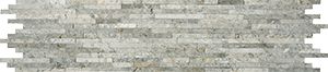 SILVER GREY NATURAL SPLIT PLUS MOSAIC 600X150X8MM - PT- EV- MM-SVG-NSPLUS