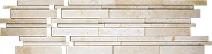 TRAVERTINE CLASSICO BRICK HONED MOSAIC 376X300MM - PT- EV- MM-TRAC-CUL-H