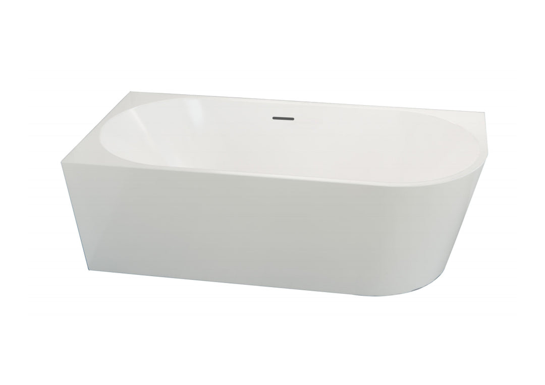 Mila Freestanding Corner Bathtub 1500 left corner