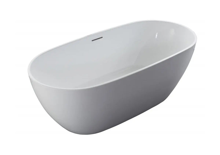 Mila Egg Shape Free Standing Bathtub 1500mm