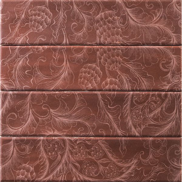 REA GOLD ROSE FLOS MATT FEATURE SUBWAY 75X300MM PAM0031