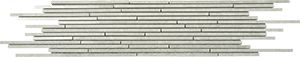 PORCELAIN ASH GREY BULLET M&P MOSAIC 600X150X9MM - PT- EV- PM-AG-UL