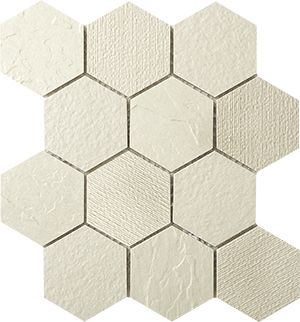 BOTTICINO HEXAGON MOSAIC 83X96MM (260X300X9MM) - PM-BO-HEX85-BRS