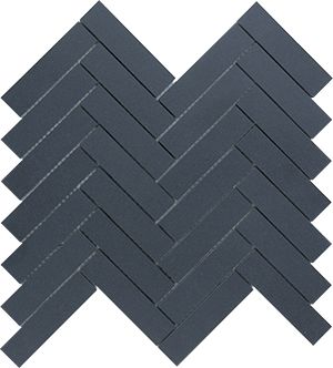 CHARCOAL HERRINGBONE MATT MOSAIC 25X100MM - PT- EV- PM-CC-25100M-HB